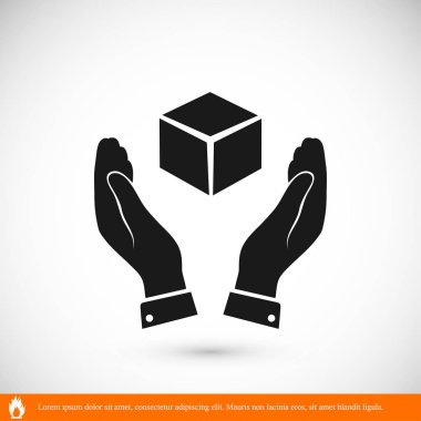  küp işareti simgesi