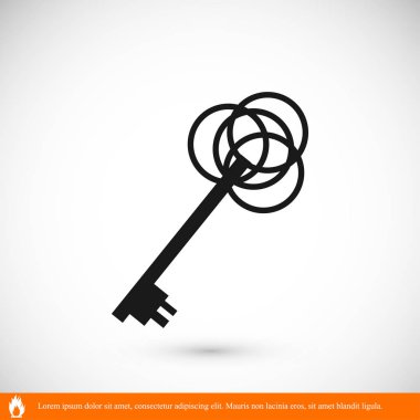 anahtar işareti simgesi