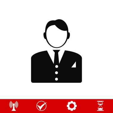 işadamı web simgesi