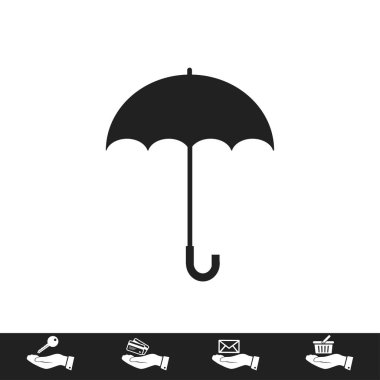 Tasarım şemsiye simgesinin