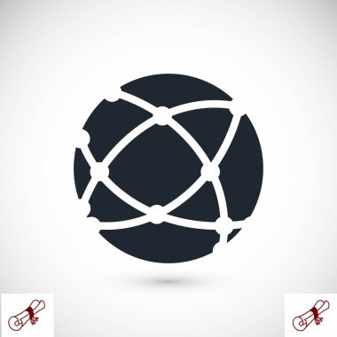 Küresel teknoloji simgesi