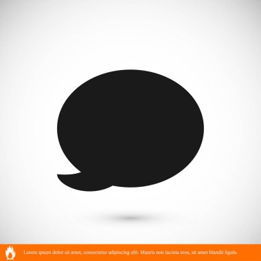 konuşma balonu simgesi