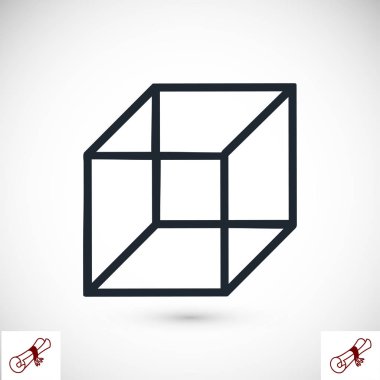  küp işareti simgesi