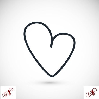 kalp işareti simgesi