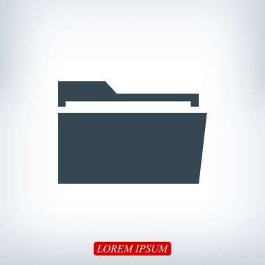 Klasör işareti simgesi