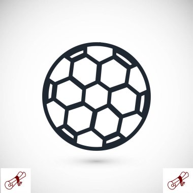 futbol topu simgesi