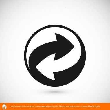 geri dönüşüm Web simgesi