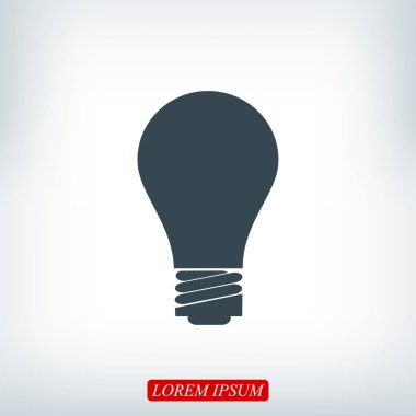 ampul işareti simgesi