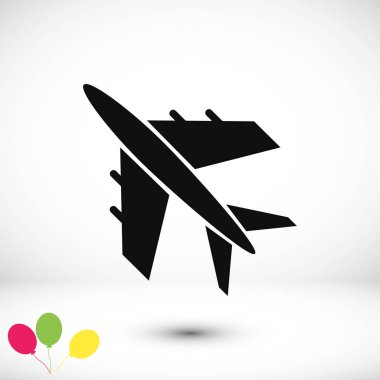 uçak işareti simgesi