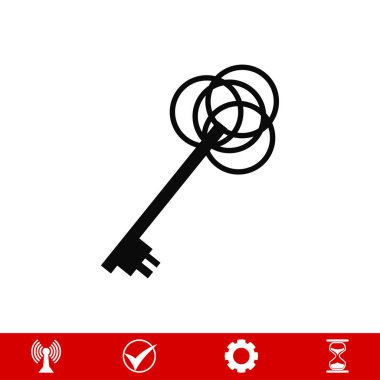 anahtar işareti simgesi