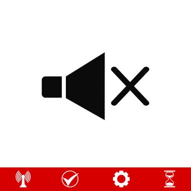 hoparlör işareti simgesi