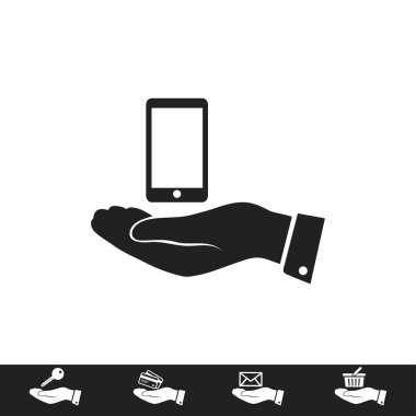 düz telefon simgesi