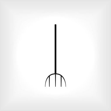 Bahçe çatal simgesi