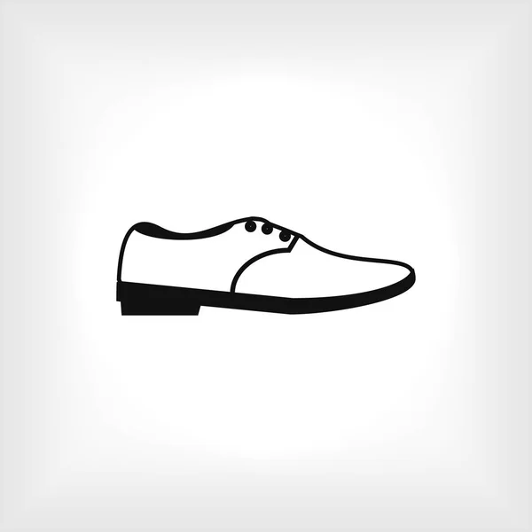 Икона плоской обуви — стоковый вектор