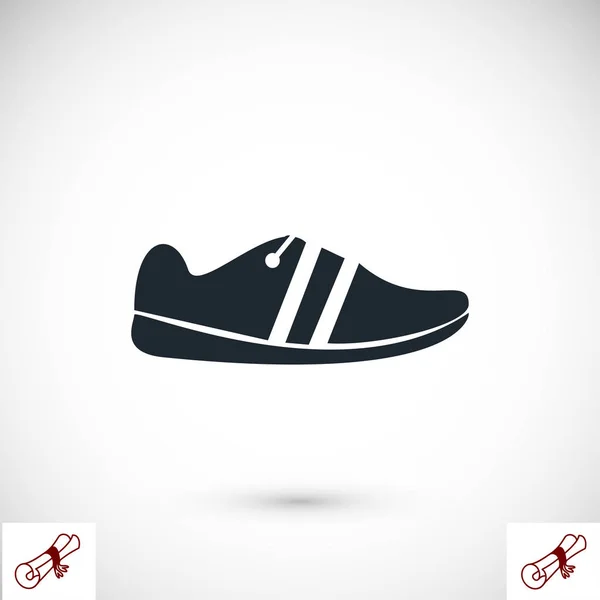 Icono del zapato — Vector de stock