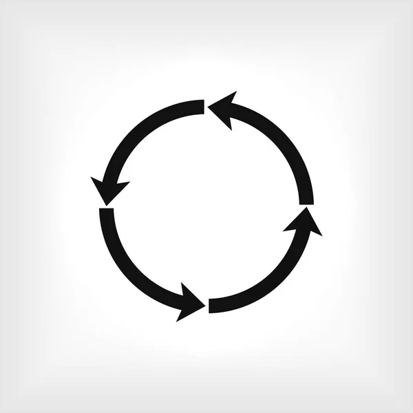 Ícone de setas circulares —  Vetores de Stock