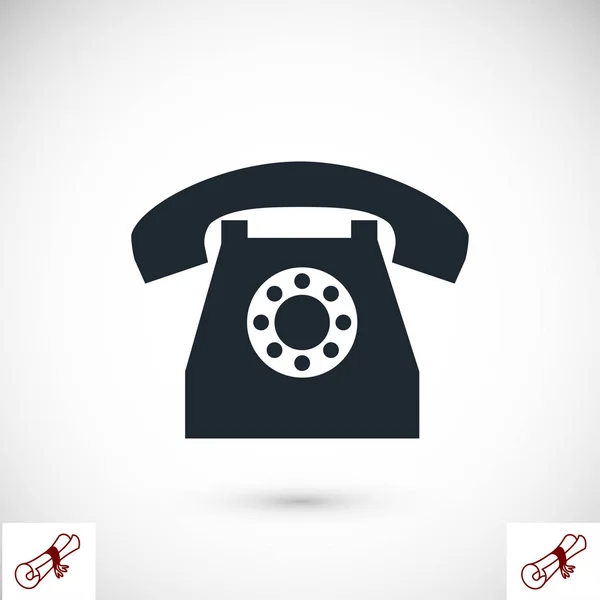 Icona del segnale telefonico — Vettoriale Stock