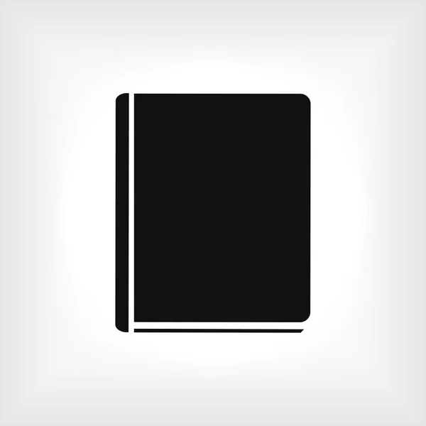 本のアイコンのデザイン — ストックベクタ