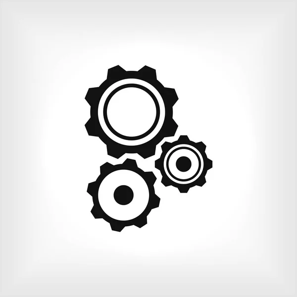 Gear sign icon — Stock Vector