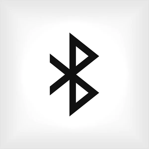 Icono web Bluetooth — Vector de stock