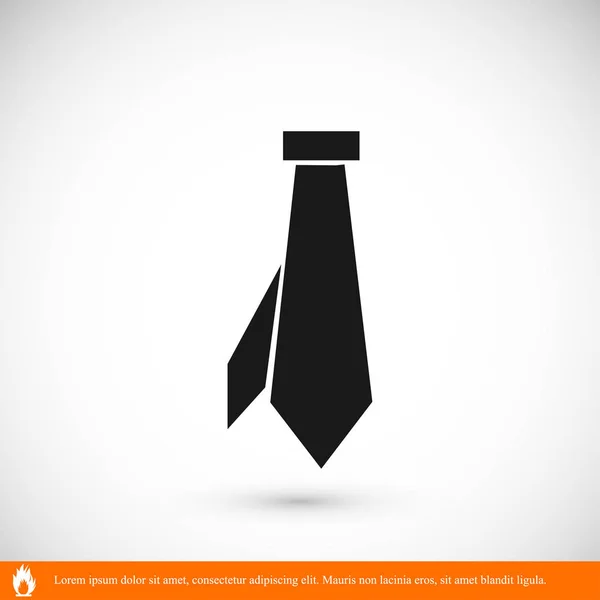 Krawattensymbol — Stockvektor
