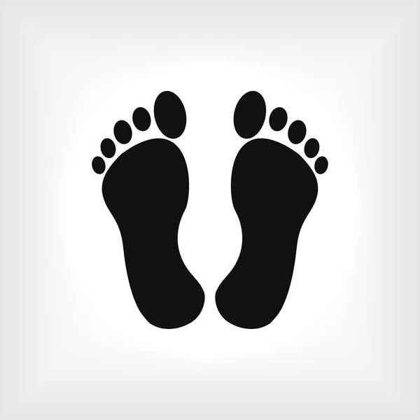 Jednoduché nohy ikona — Stockový vektor