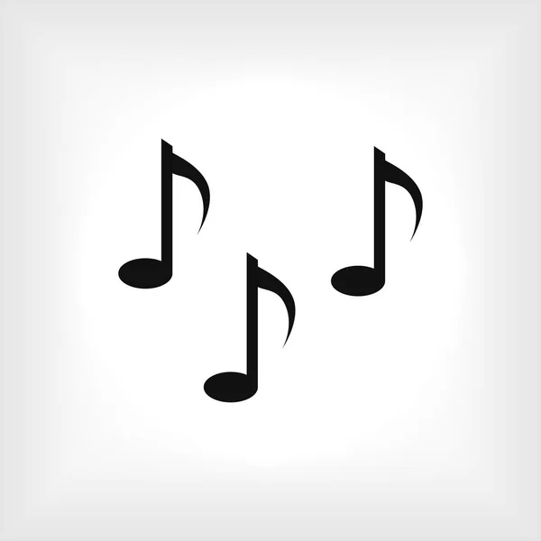 Music notes icon — стоковый вектор