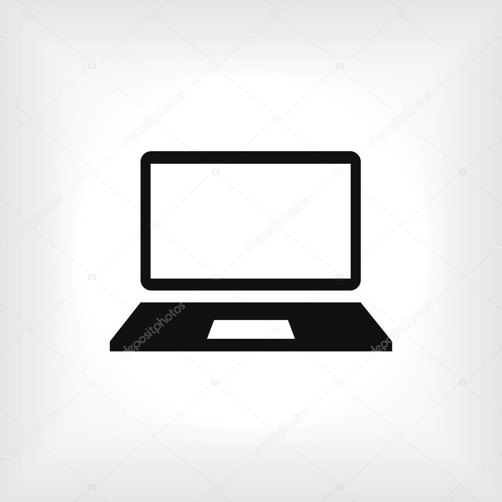 Computer sign icon