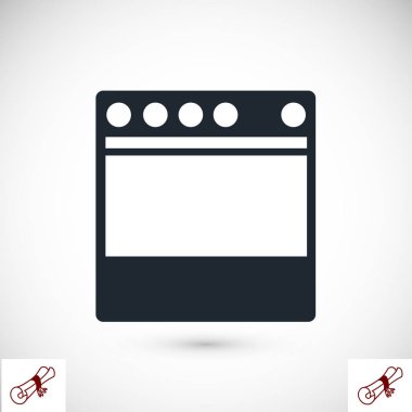 işareti simgesi soba