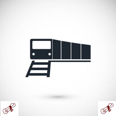 Tren Düz Simgesi