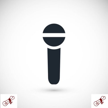 mikrofon işareti simgesi