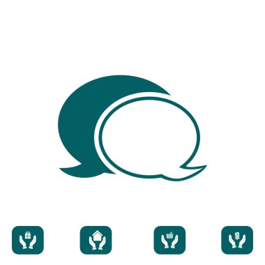 sohbet işareti simgesi