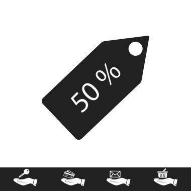 satış fiyat etiketi simgesi