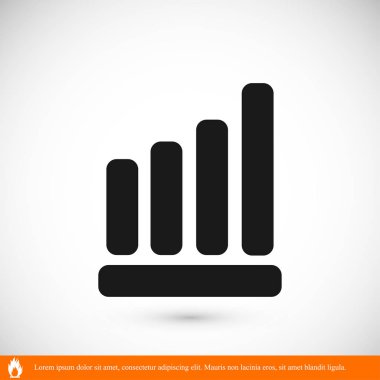 grafik işareti simgesi