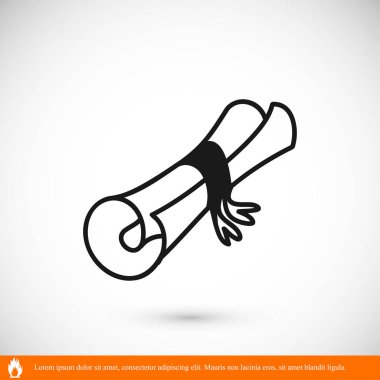 kaydırma işareti simgesi