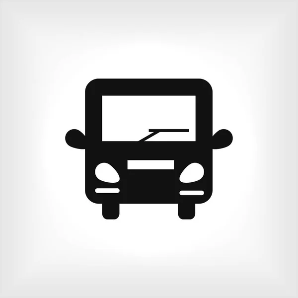 Bus web icon — Stock Vector