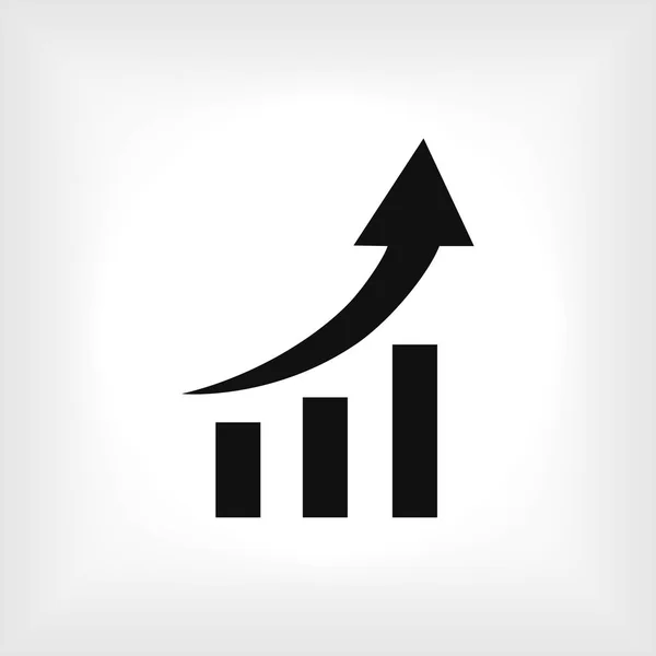 Icono de signo gráfico — Vector de stock