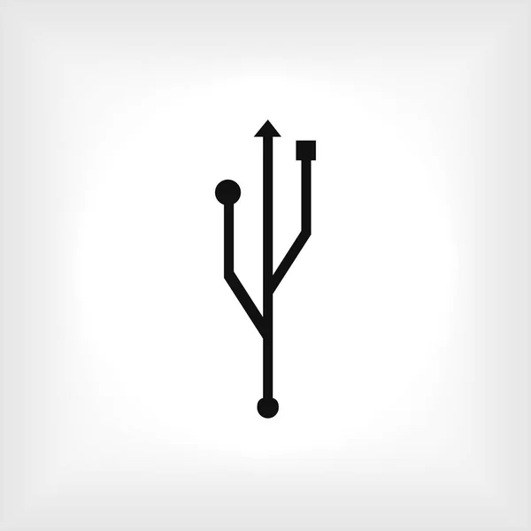 Usb-Web-Symbol — Stockvektor