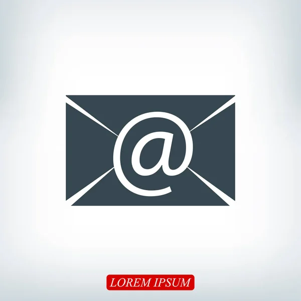 Icône de signe d'email — Image vectorielle