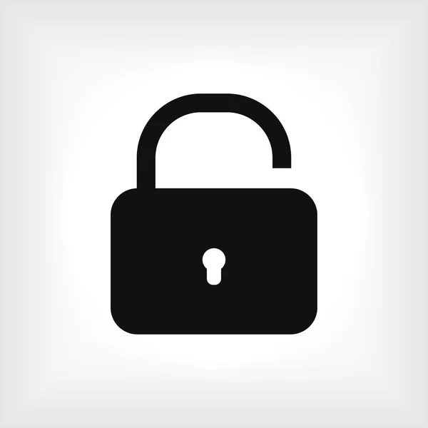 Lock flat icon — Stock Vector