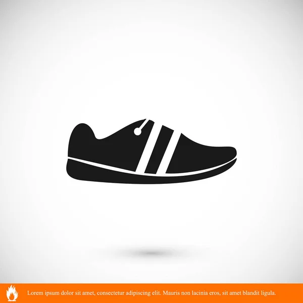 Shoe icon icon — Stock Vector