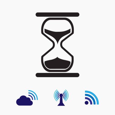 kum saati işareti simgesi