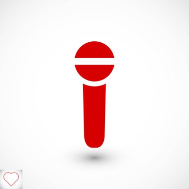 mikrofon işareti simgesi