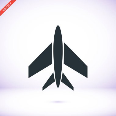 uçak işareti simgesi