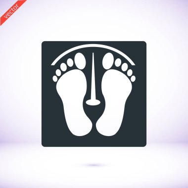 ayak izleri simge tasarım