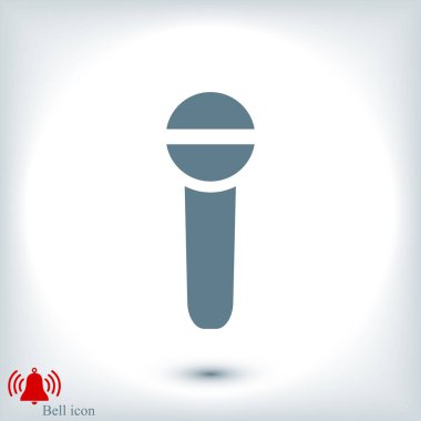 mikrofon işareti simgesi