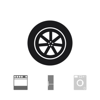 araba tekerlek simgesi