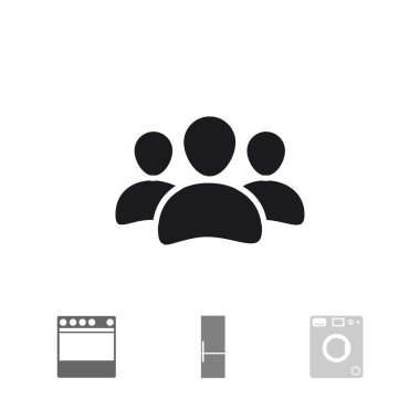 Grup erkek simgesinin