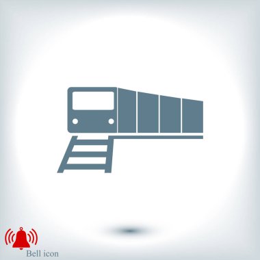 Tren Düz Simgesi
