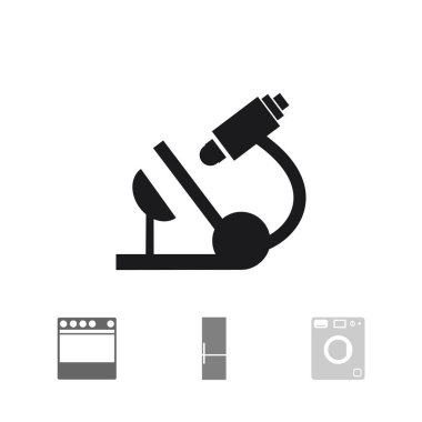 mikroskop simgesi tasarım